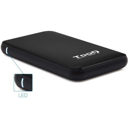 Tooq TQE-2528B Caja Externa para Disco Duro/SSD 2.5 Pulgadas USB 3.1 Gen 1 Negro Tooq TQE-2528B Caja Externa para Disco Duro/SSD 2.5 Pulgadas USB 3.1 Gen 1 Negro